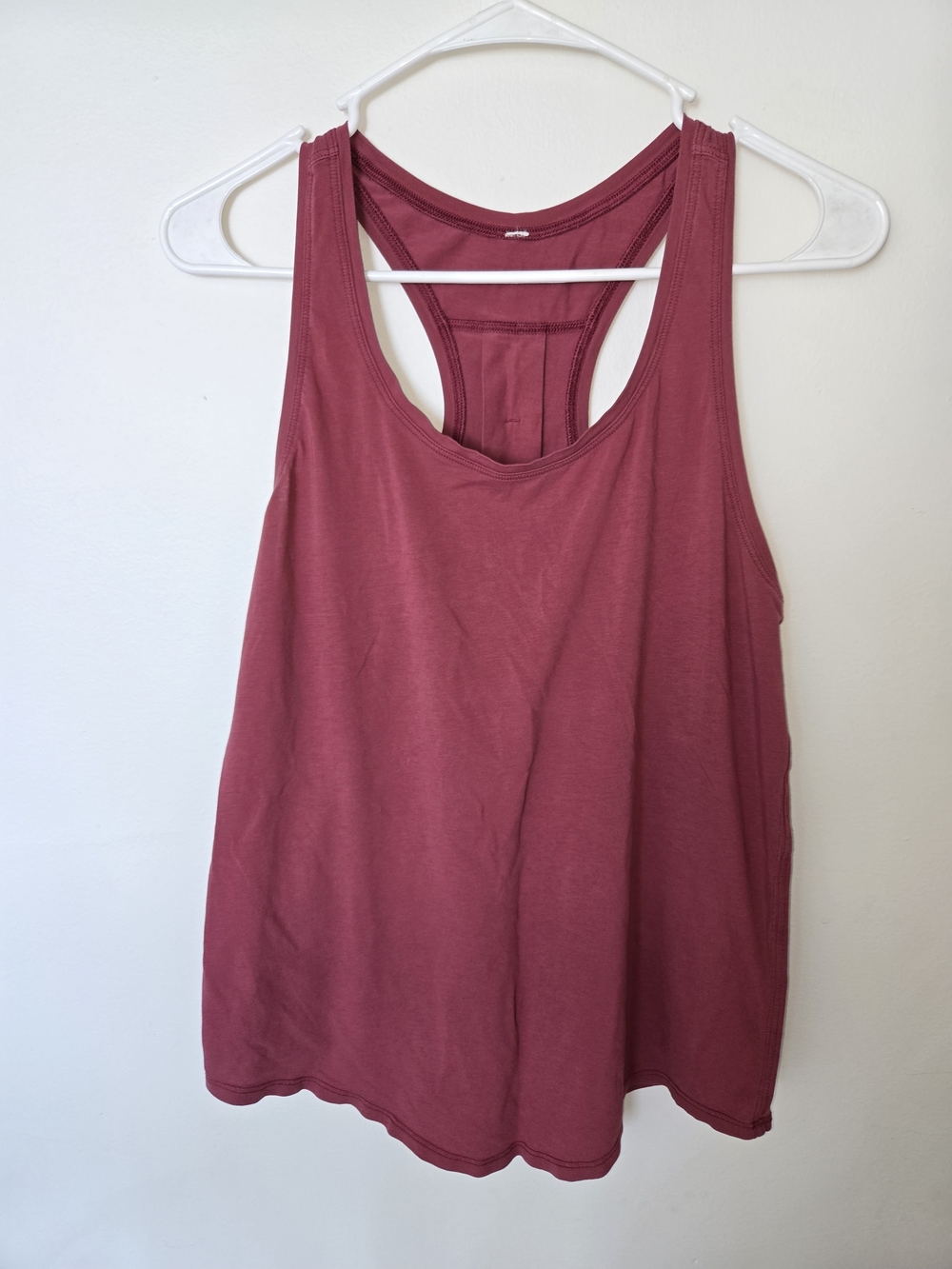 Lululemon Love Tank Pleated – Chianti – Size M